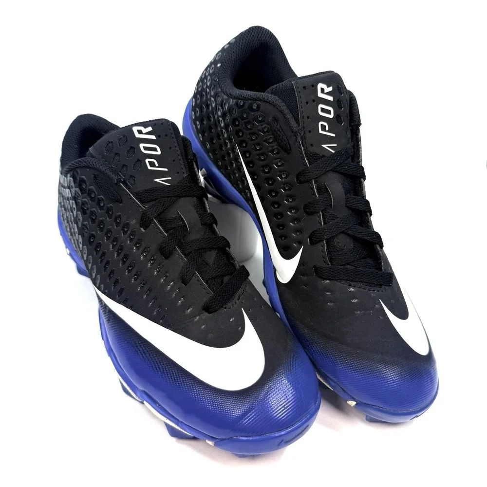 Nike Vapor Ultrafly 2 Keystone Baseball Cleats Mens 8 Black Blue AO7945-008